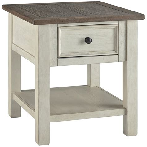 Ashley Furniture White End Tables